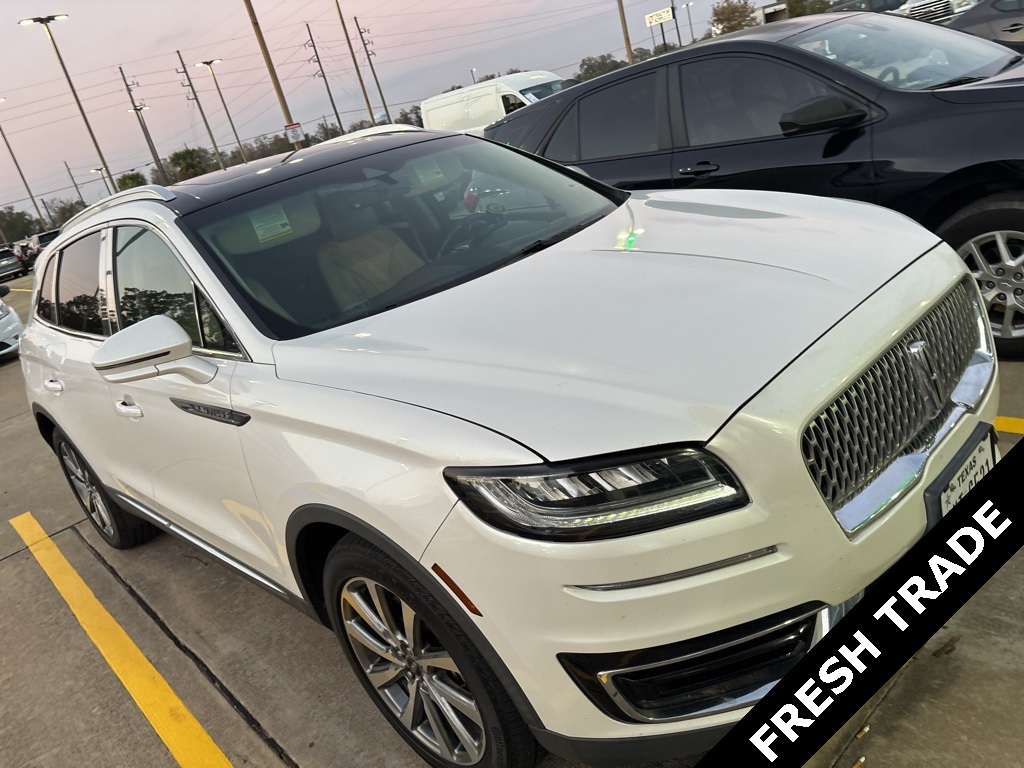 2019 Lincoln Nautilus Select White at Bayway Cadillac of The Woodlands