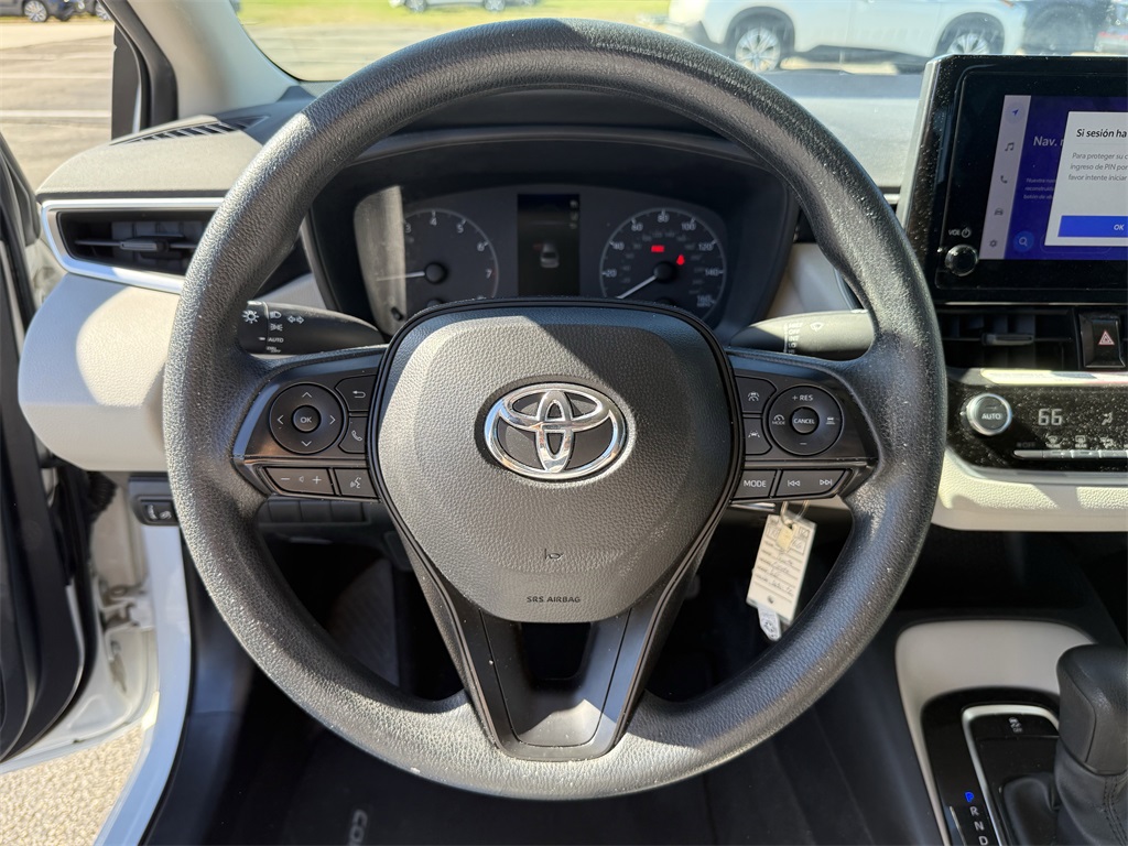 2024 Toyota Corolla LE White at Don McGill Toyota