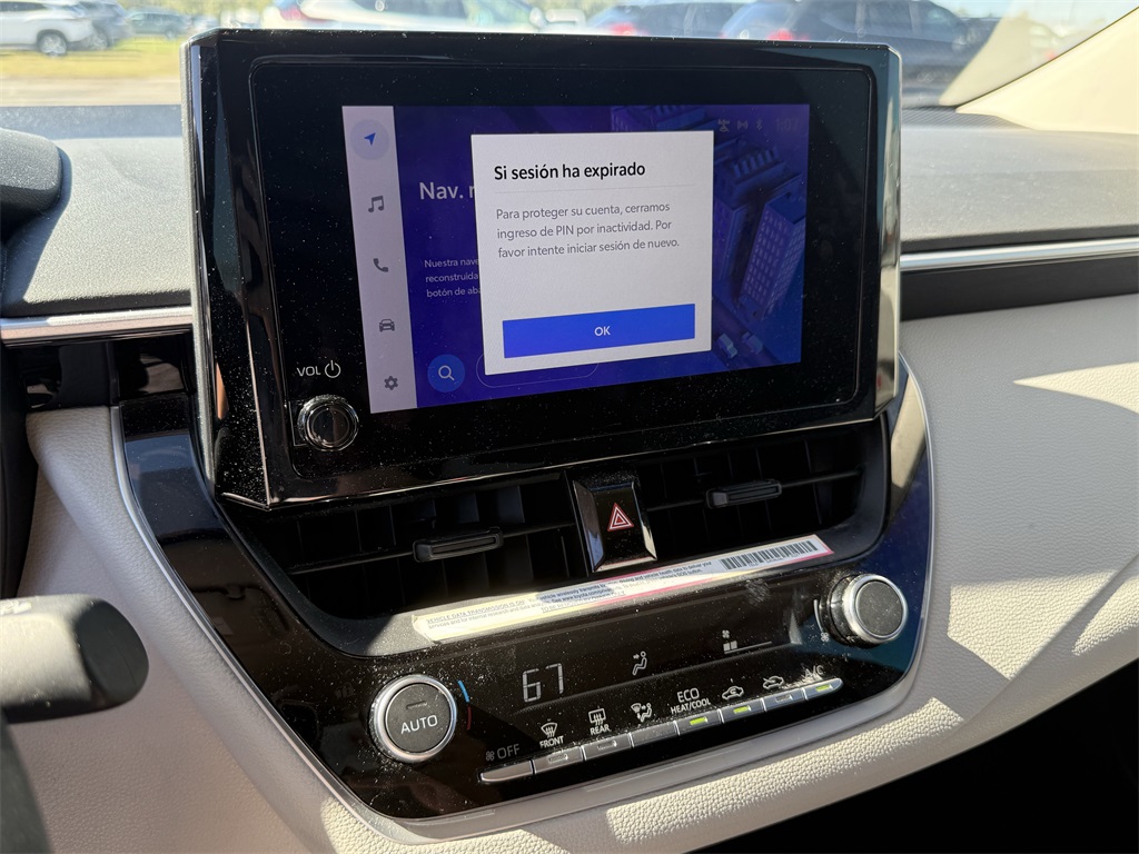 2024 Toyota Corolla LE White at Don McGill Toyota