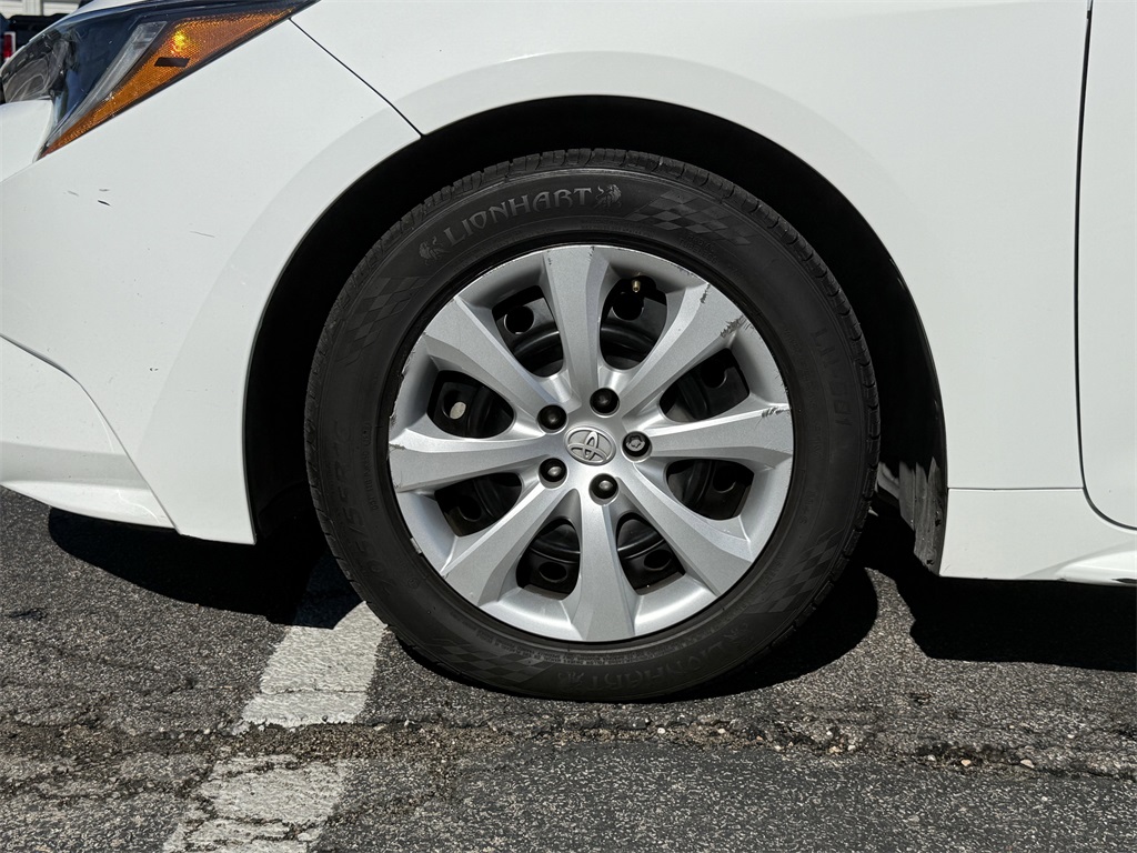 2024 Toyota Corolla LE White at Don McGill Toyota