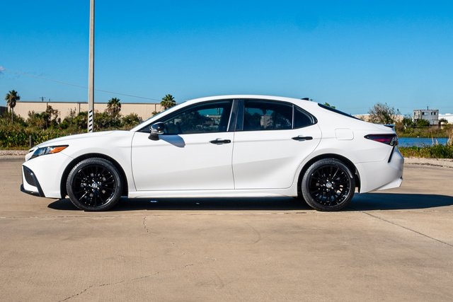 2021 Toyota Camry SE Nightshade White at Don McGill Toyota