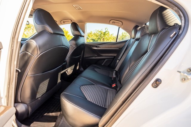 2021 Toyota Camry SE Nightshade White at Don McGill Toyota