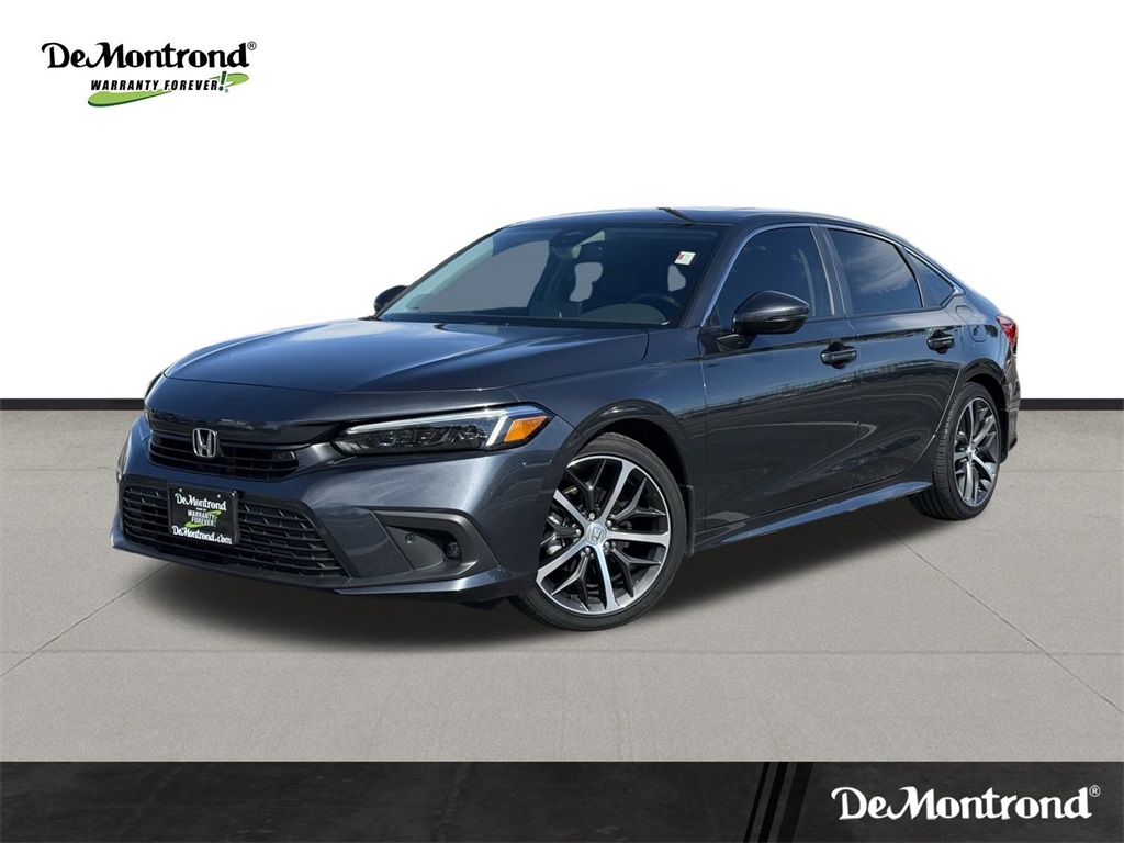 2024 Honda Civic Touring Gray at Bayway Chrysler Dodge Jeep Ram