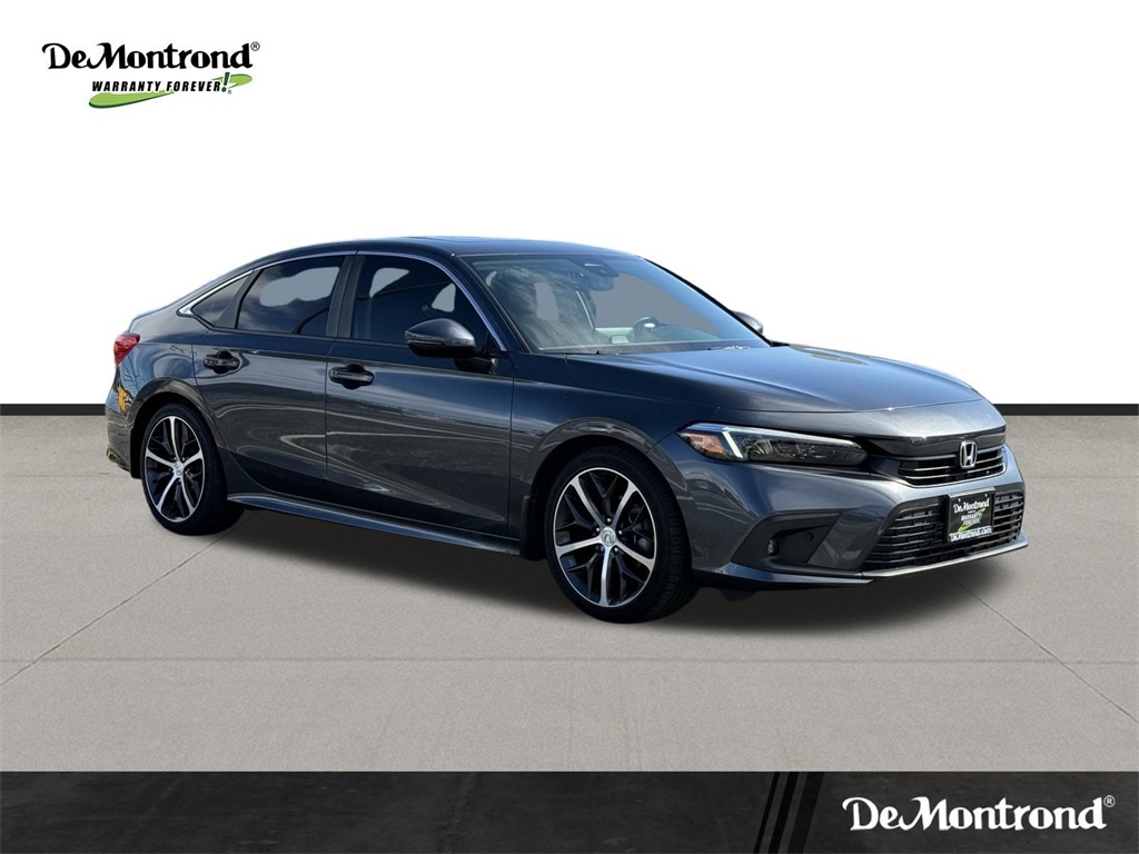 2024 Honda Civic Touring Gray at Bayway Chrysler Dodge Jeep Ram
