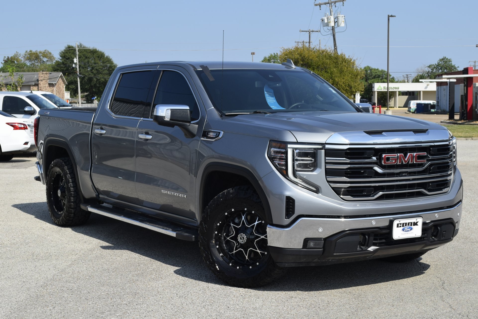 2024 GMC Sierra 1500 SLT Gray at DeMontrond Auto Country