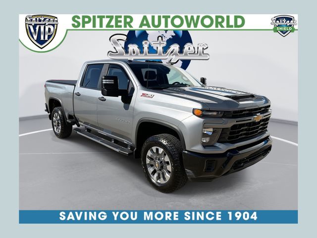 Sterling Gray Metallic 2024 Chevrolet Silverado 2500HD Pickup Truck Four-Wheel Drive Automatic