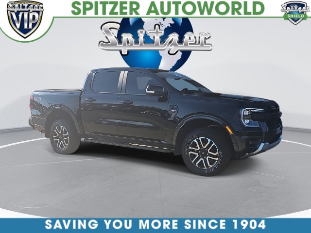 Shadow Black 2024 Ford Ranger Pickup Truck Four-Wheel Drive Automatic