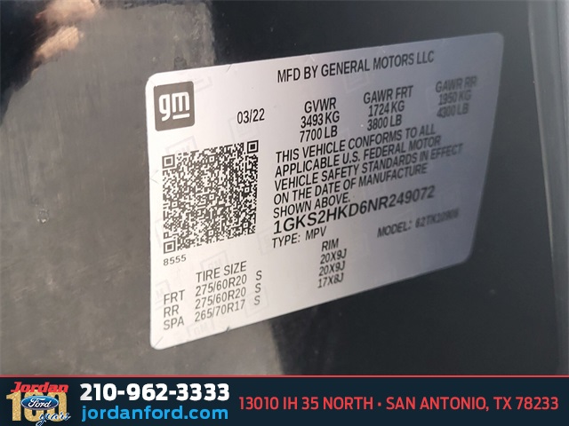 Used Car 2022 Gmc Yukon Xl  At4 For Sale Under $50,000 In San Antonio, Texas