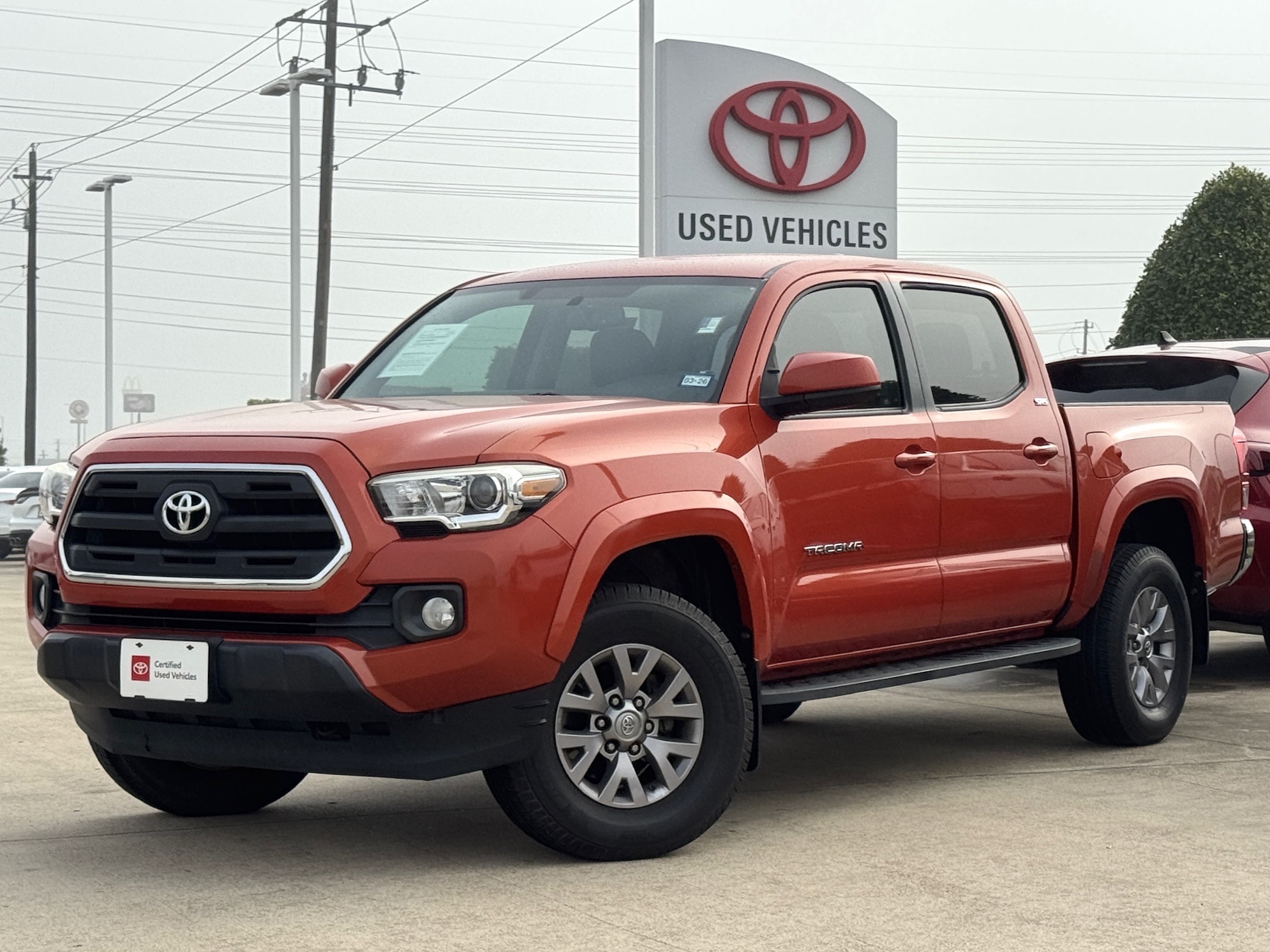 2017 Toyota Tacoma SR5 Orange at Bayway Chrysler Dodge Jeep Ram