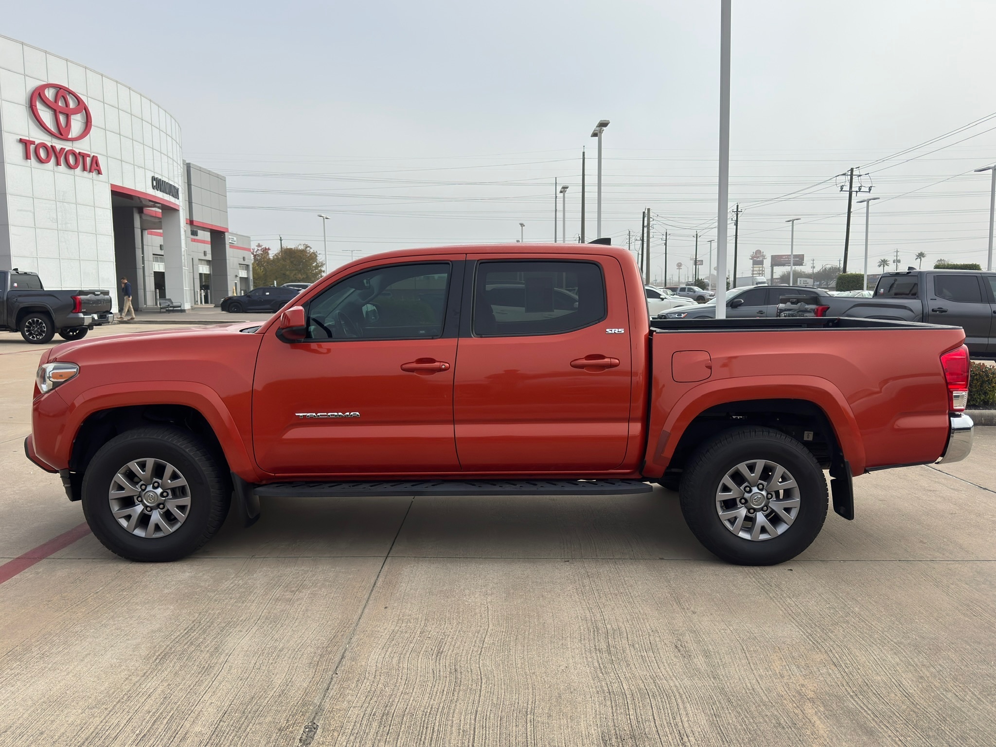 2017 Toyota Tacoma SR5 Orange at Bayway Chrysler Dodge Jeep Ram