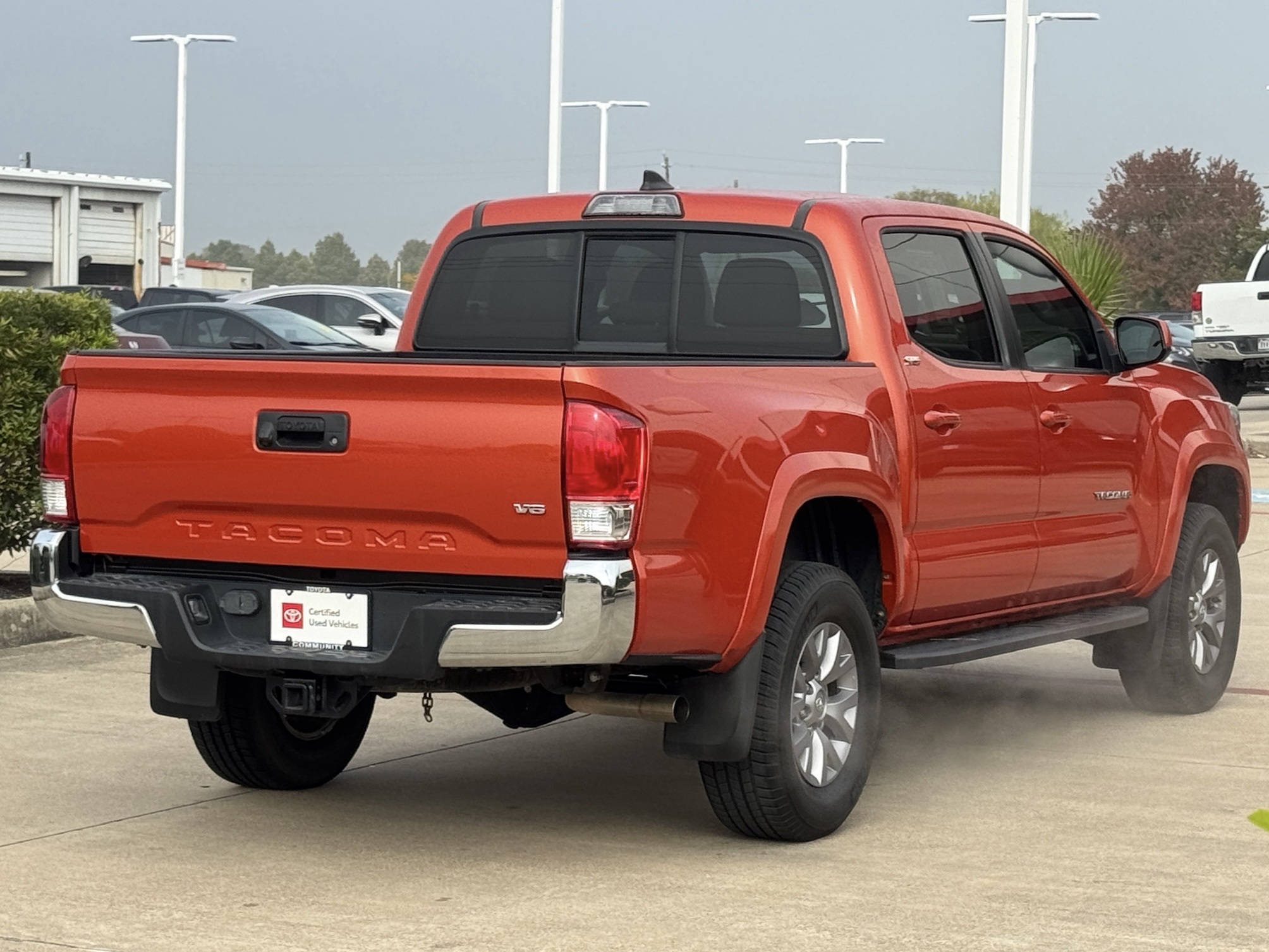2017 Toyota Tacoma SR5 Orange at Bayway Chrysler Dodge Jeep Ram