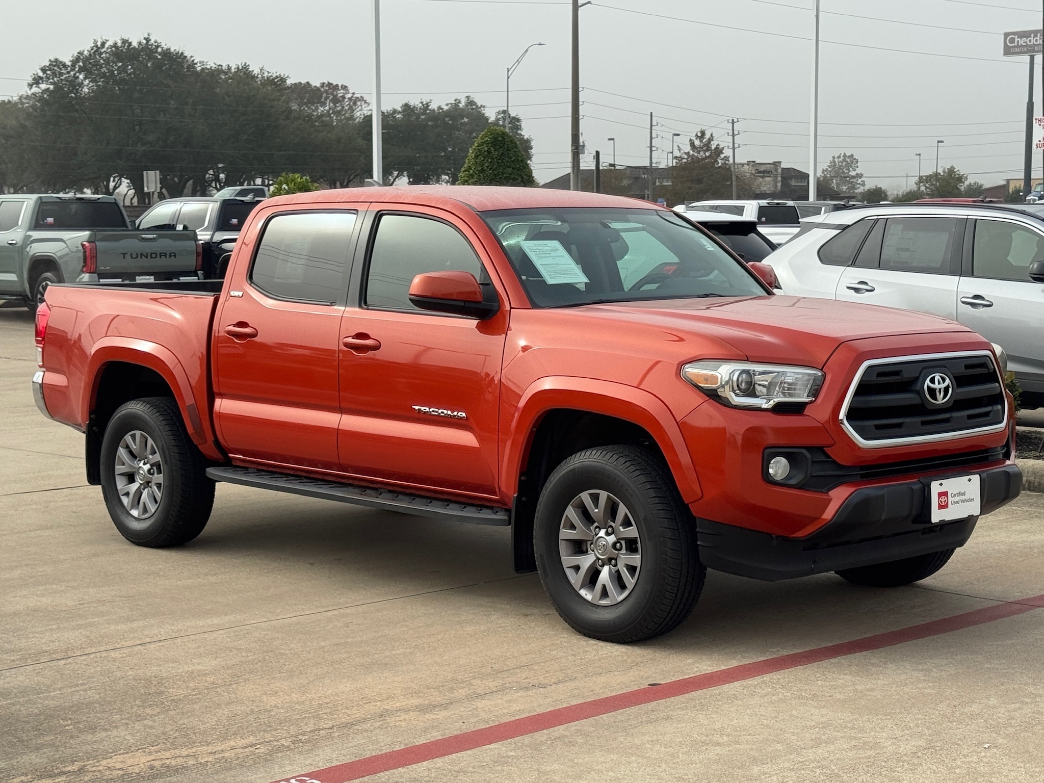 2017 Toyota Tacoma SR5 Orange at Bayway Chrysler Dodge Jeep Ram