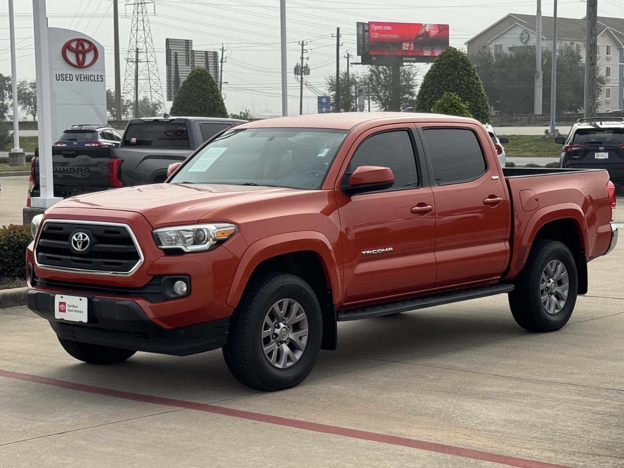 2017 Toyota Tacoma SR5 Orange at Bayway Chrysler Dodge Jeep Ram