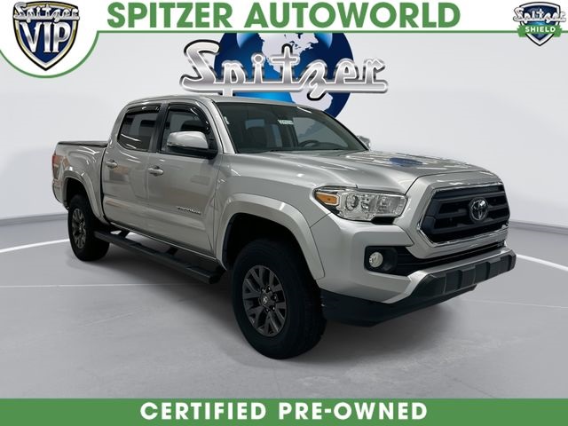 Celestial Silver Metallic 2023 Toyota Tacoma Pickup Truck Four-Wheel Drive 6-Speed Automatic