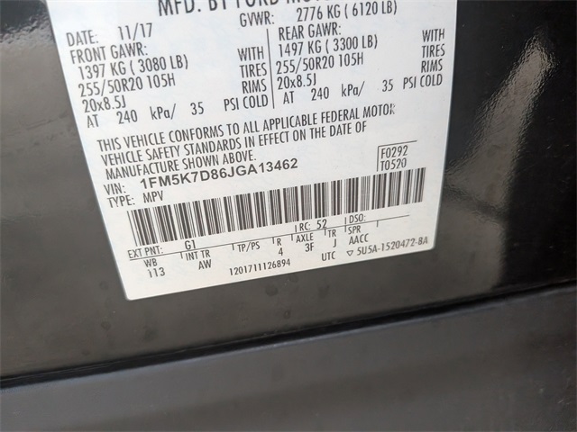 2018 Ford Explorer XLT Black at Autostrade