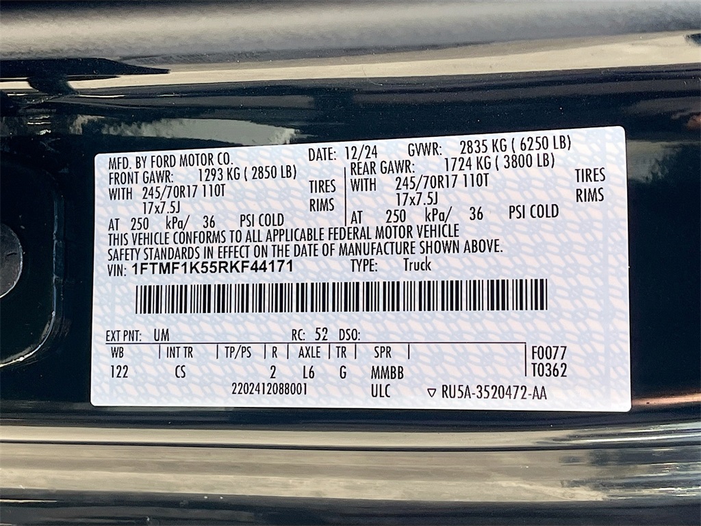 2024 Ford F-150 XL Black at Community Toyota