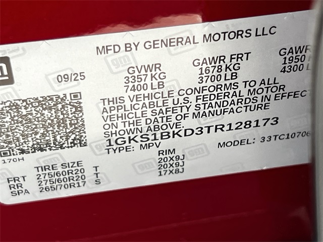 2026 GMC Yukon Elevation Red at Classic Chevrolet Galveston