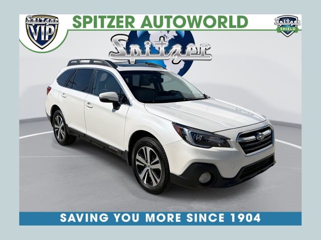 Crystal White Pearl 2018 Subaru Outback 2.5i Limited AWD Wagon All-Wheel Drive Continuously Variable Transmission
