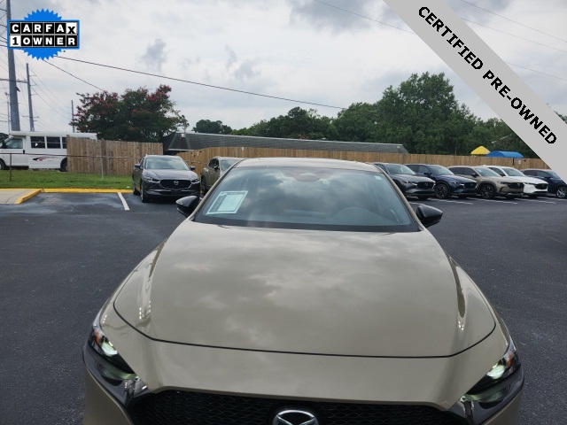 2024 Mazda Mazda3 2.5 Carbon Turbo Beige at Stokes Mazda