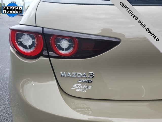 2024 Mazda Mazda3 2.5 Carbon Turbo Beige at Stokes Mazda