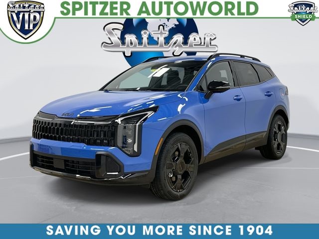 Nebular Blue 2026 Kia Sportage X-Line AWD SUV / Crossover All-Wheel Drive 8-Speed Automatic