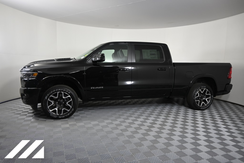 Used 2025 RAM Ram 1500 Pickup Laramie with VIN 1C6SRFRP7SN537074 for sale in Forest Lake, Minnesota