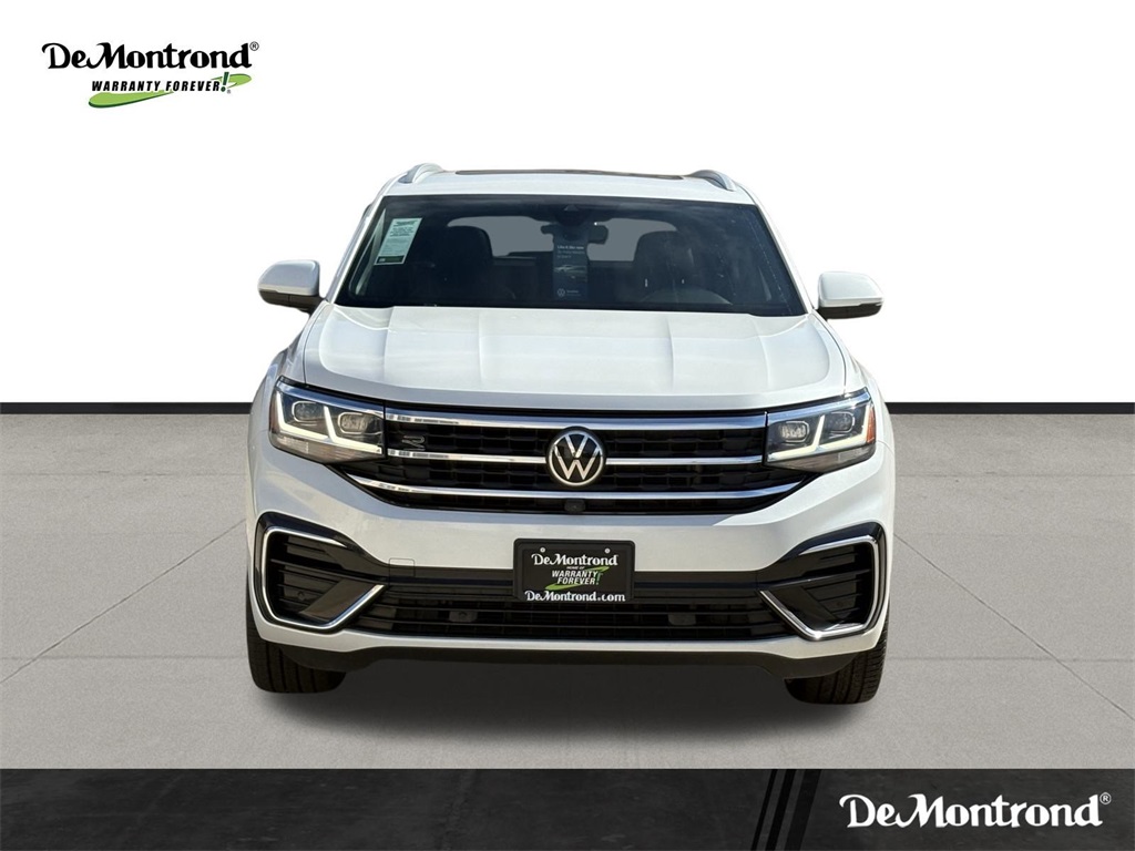 2022 Volkswagen Atlas Cross Sport 3.6L V6 SEL Premium R-Line White at DeMontrond Auto Country