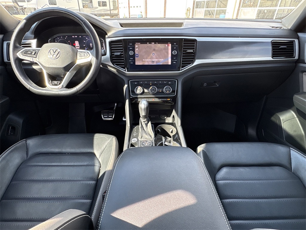 2022 Volkswagen Atlas Cross Sport 3.6L V6 SEL Premium R-Line White at DeMontrond Auto Country