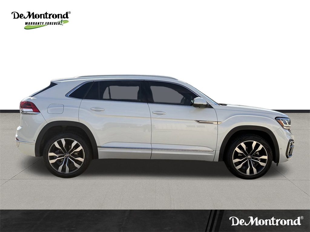 2022 Volkswagen Atlas Cross Sport 3.6L V6 SEL Premium R-Line White at DeMontrond Auto Country