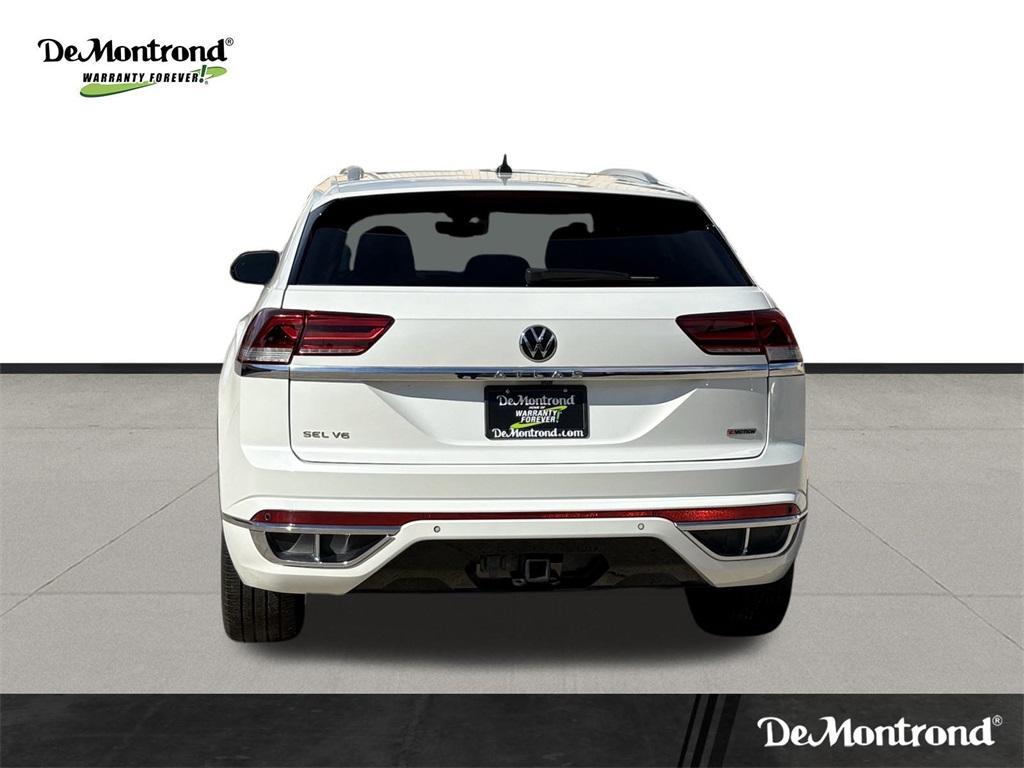 2022 Volkswagen Atlas Cross Sport 3.6L V6 SEL Premium R-Line White at DeMontrond Auto Country