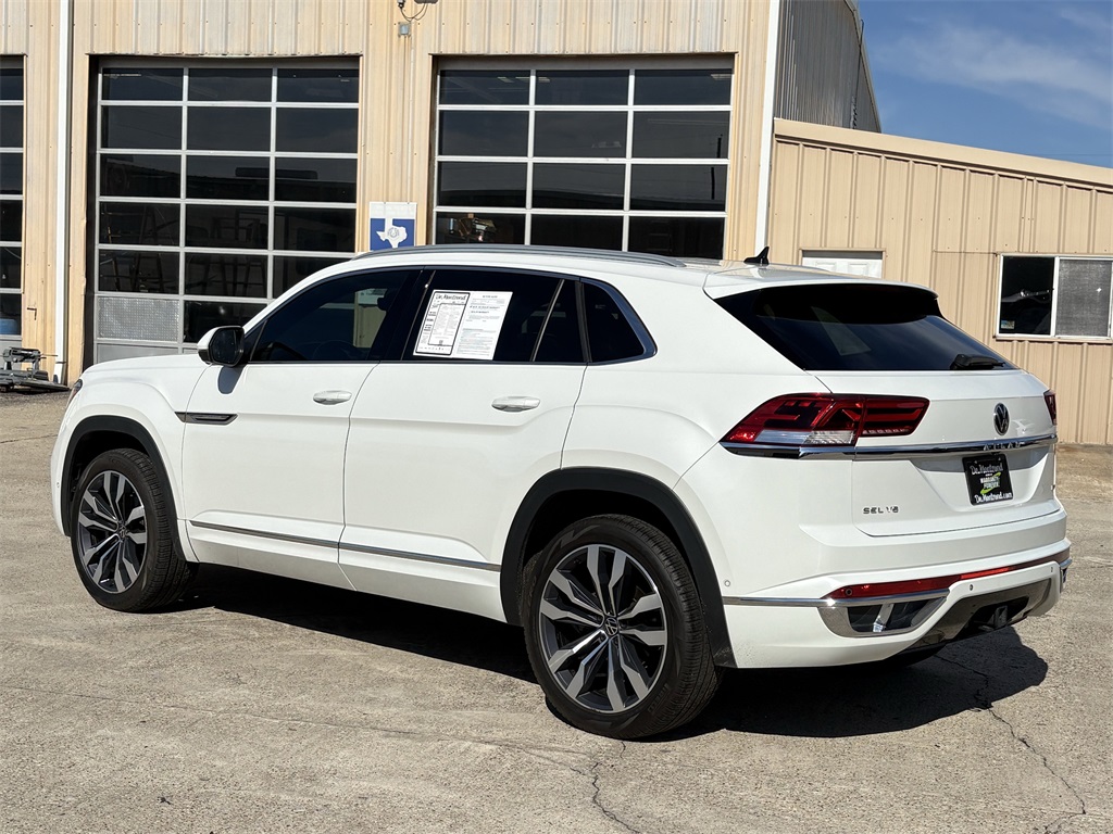 2022 Volkswagen Atlas Cross Sport 3.6L V6 SEL Premium R-Line White at DeMontrond Auto Country