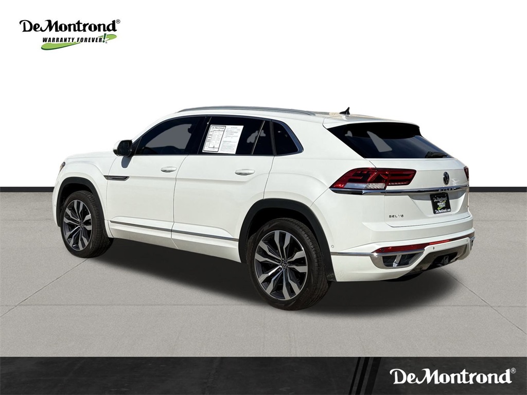 2022 Volkswagen Atlas Cross Sport 3.6L V6 SEL Premium R-Line White at DeMontrond Auto Country