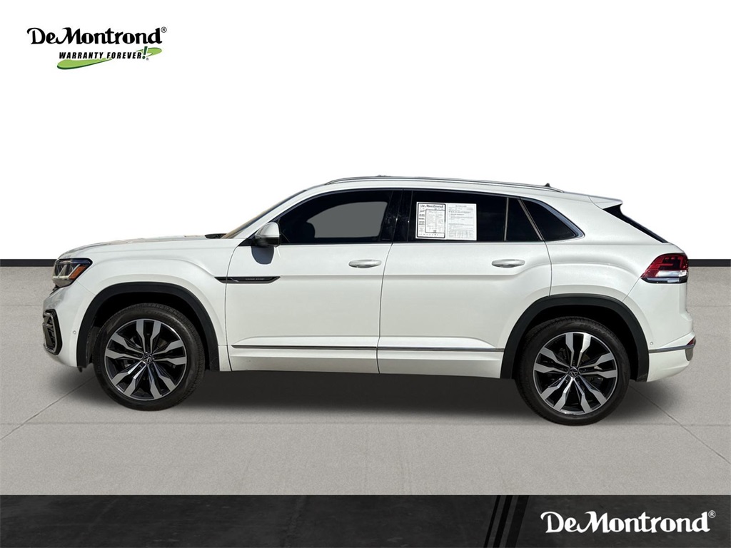 2022 Volkswagen Atlas Cross Sport 3.6L V6 SEL Premium R-Line White at DeMontrond Auto Country