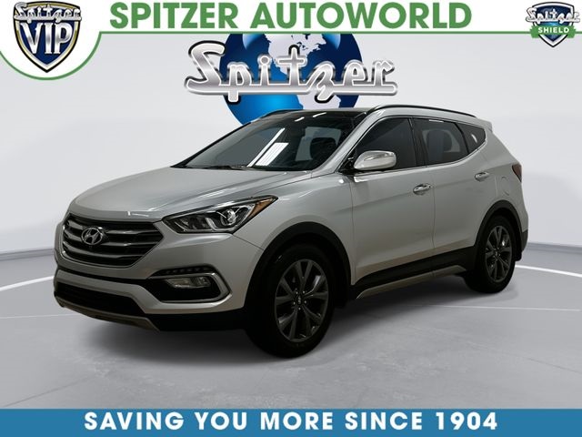 Sparkling Silver 2017 Hyundai Santa Fe Sport 2.0T Ultimate AWD SUV / Crossover All-Wheel Drive 6-Speed Automatic