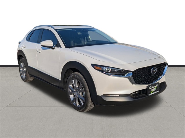 2025 Mazda CX-30 2.5 S Preferred Package White at DeMontrond Mazda
