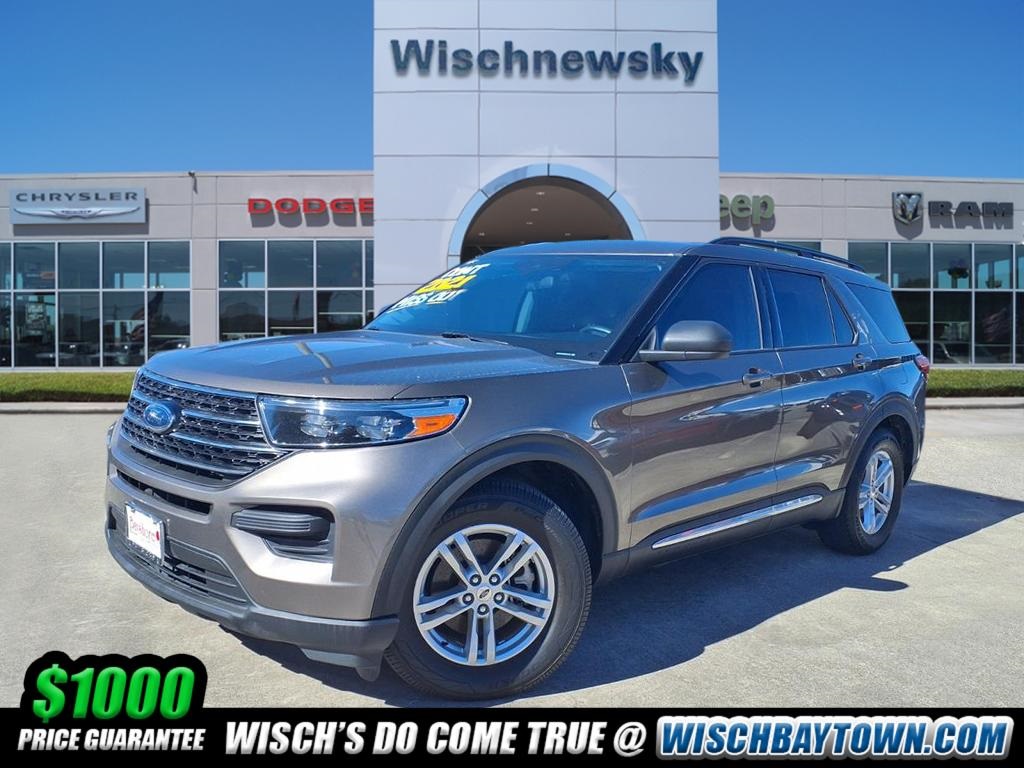 2021 Ford Explorer XLT Gray at Big Star Chrysler Jeep Dodge Ram 