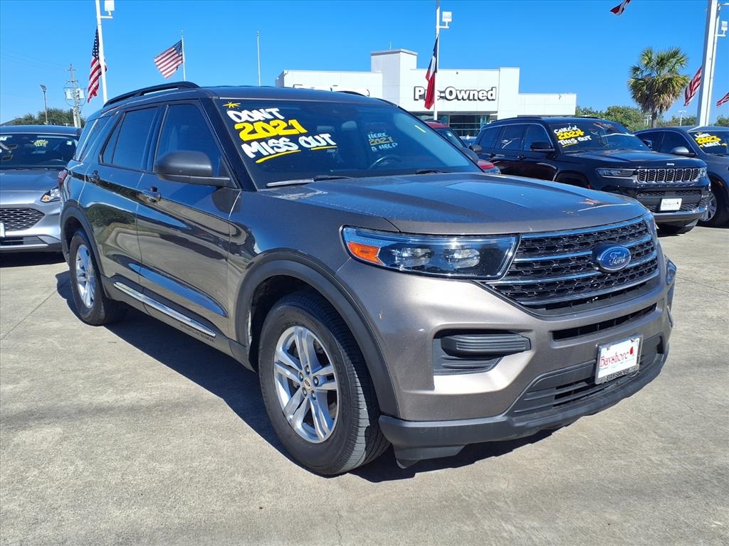 2021 Ford Explorer XLT Gray at Big Star Chrysler Jeep Dodge Ram 