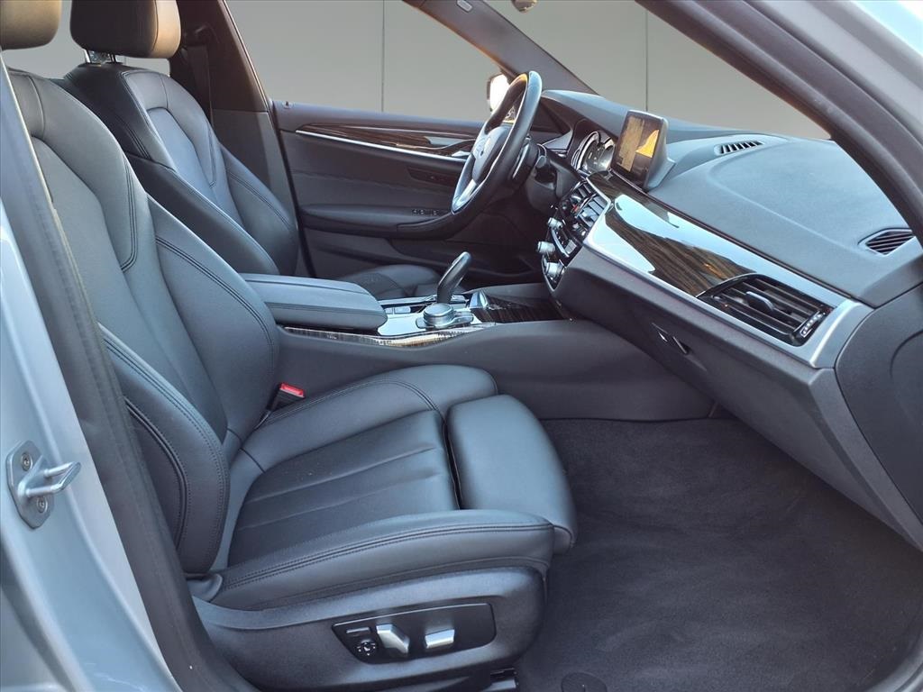 2019 BMW 5 Series 530e iPerformance Silver at North Houston Mitsubishi