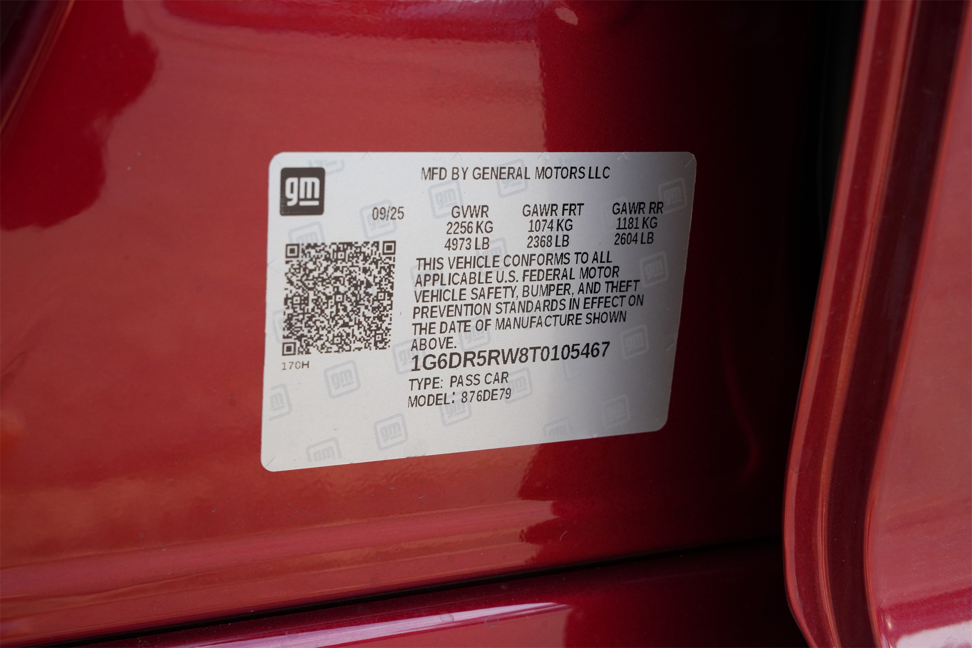 2026 Cadillac CT5 V-Series Red at Bayway Cadillac Southwest