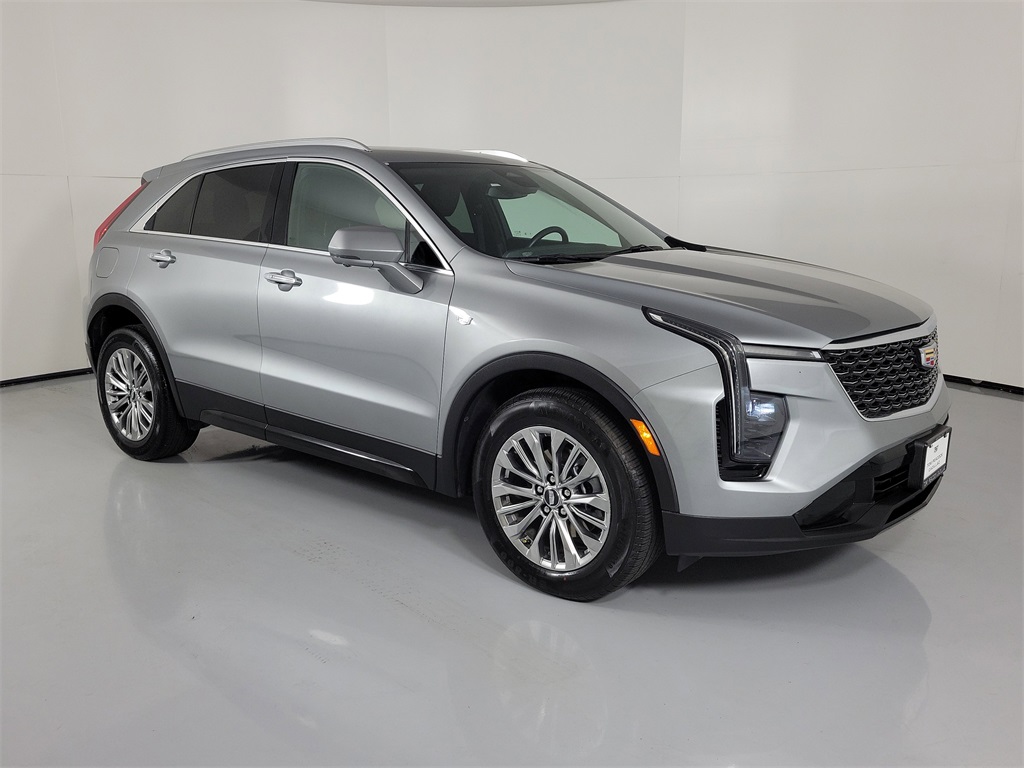 2025 Cadillac XT4 Premium Luxury Silver at Tom Peacock Cadillac