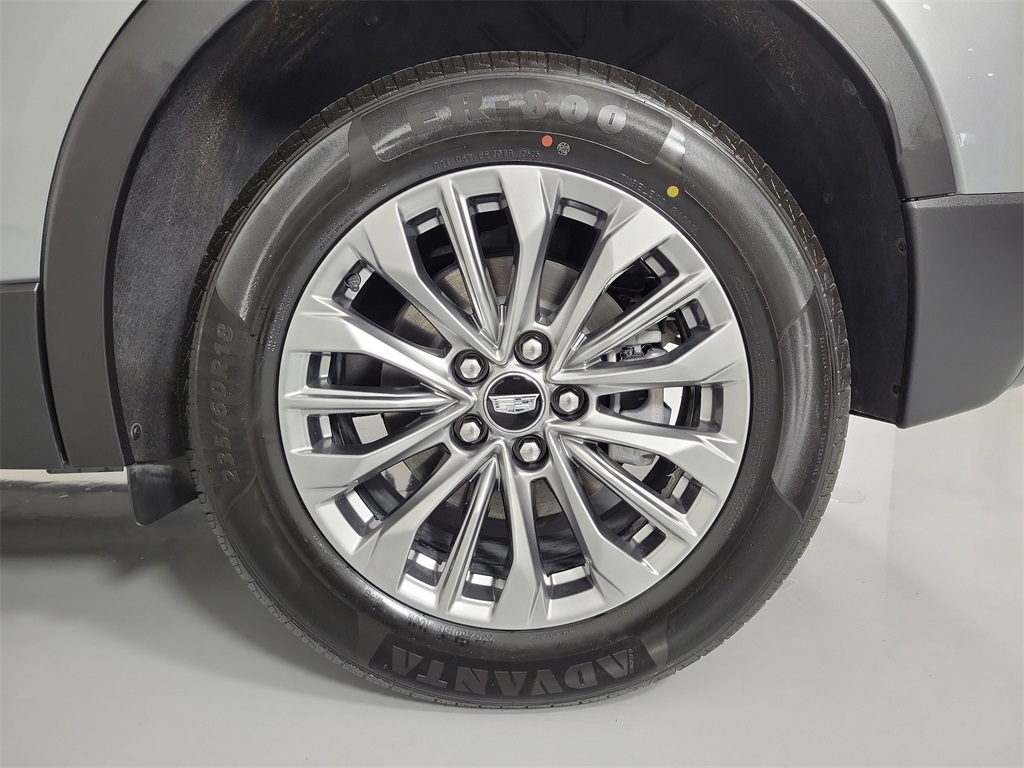 2025 Cadillac XT4 Premium Luxury Silver at Tom Peacock Cadillac