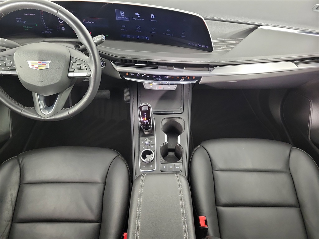 2025 Cadillac XT4 Premium Luxury Silver at Tom Peacock Cadillac