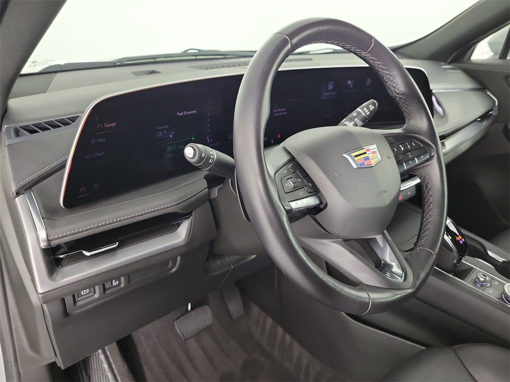 2025 Cadillac XT4 Premium Luxury Silver at Tom Peacock Cadillac
