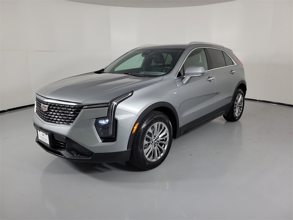2025 Cadillac XT4 Premium Luxury Silver at Tom Peacock Cadillac