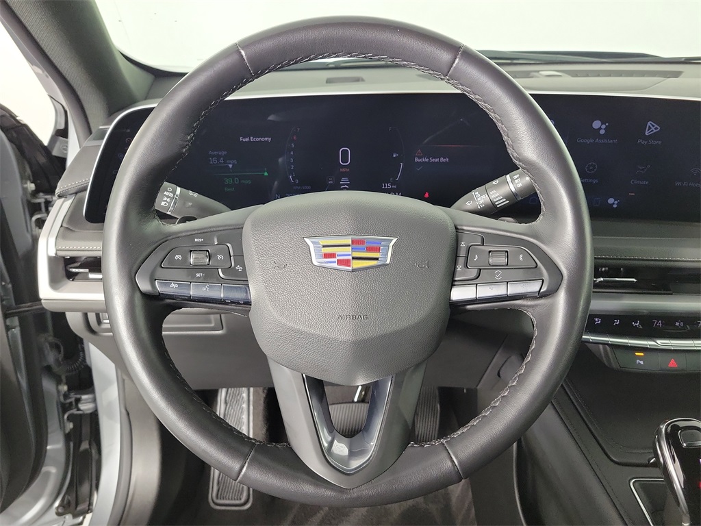 2025 Cadillac XT4 Premium Luxury Silver at Tom Peacock Cadillac