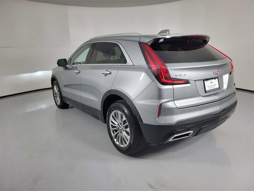 2025 Cadillac XT4 Premium Luxury Silver at Tom Peacock Cadillac