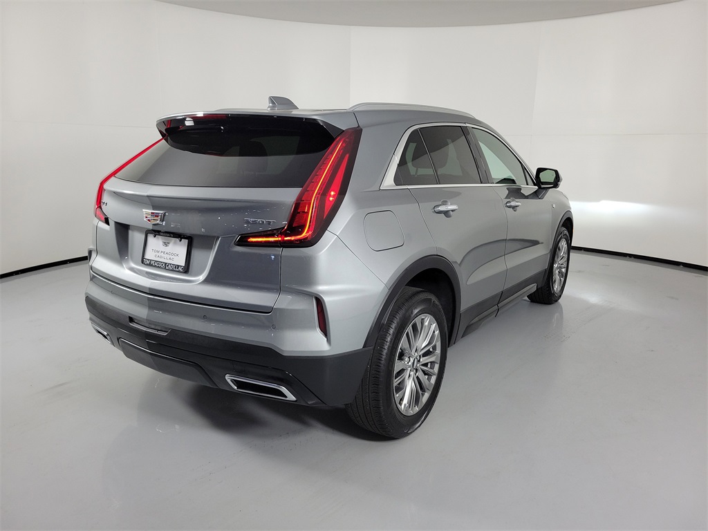 2025 Cadillac XT4 Premium Luxury Silver at Tom Peacock Cadillac
