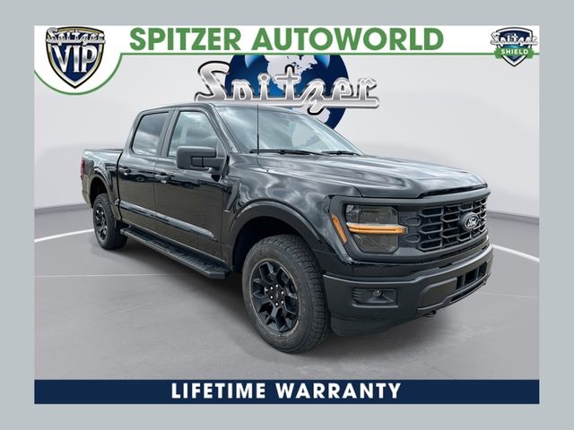 Agate Black Metallic 2026 Ford F-150 STX SuperCrew 4WD Pickup Truck Four-Wheel Drive Automatic