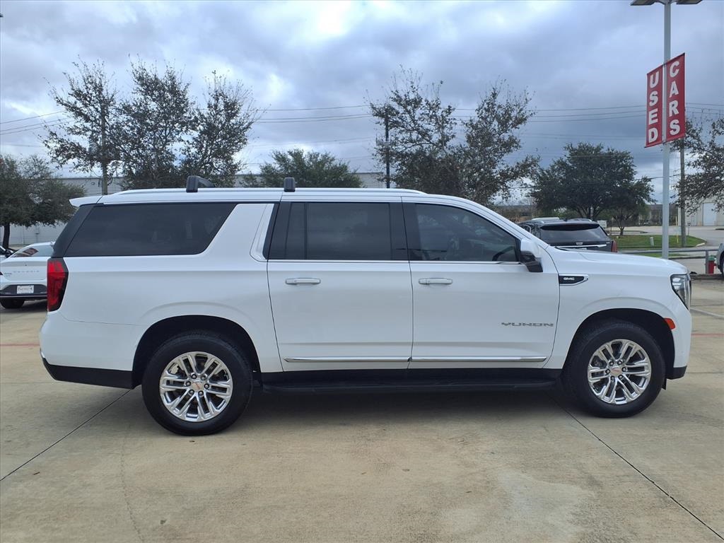 2022 GMC Yukon XL SLT White at Classic Elite Chevrolet Sugar Land