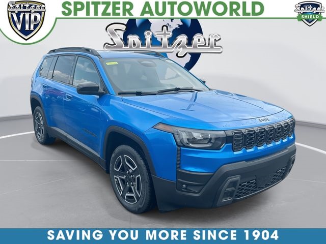 Hydro Blue Pearlcoat 2026 Jeep Cherokee SUV / Crossover Four-Wheel Drive Continuously Variable Transmission